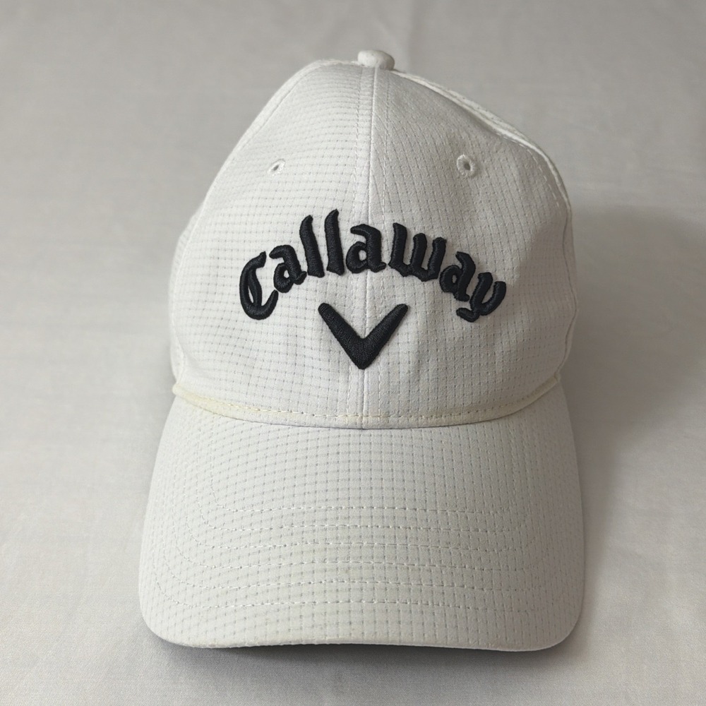 A cost-effective hat & gift Golf-Callaway White Baseball Cap Odyssey Golfing Hat
